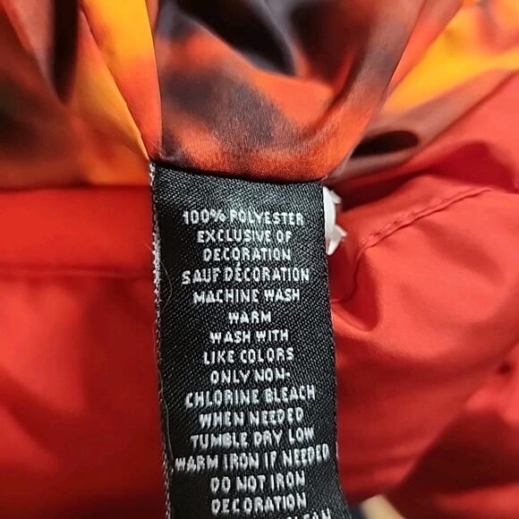 Roku Studio Burning Eyes Bubble Red Puffer Jaket Plus Men's 2XL - Picture 7 of 8